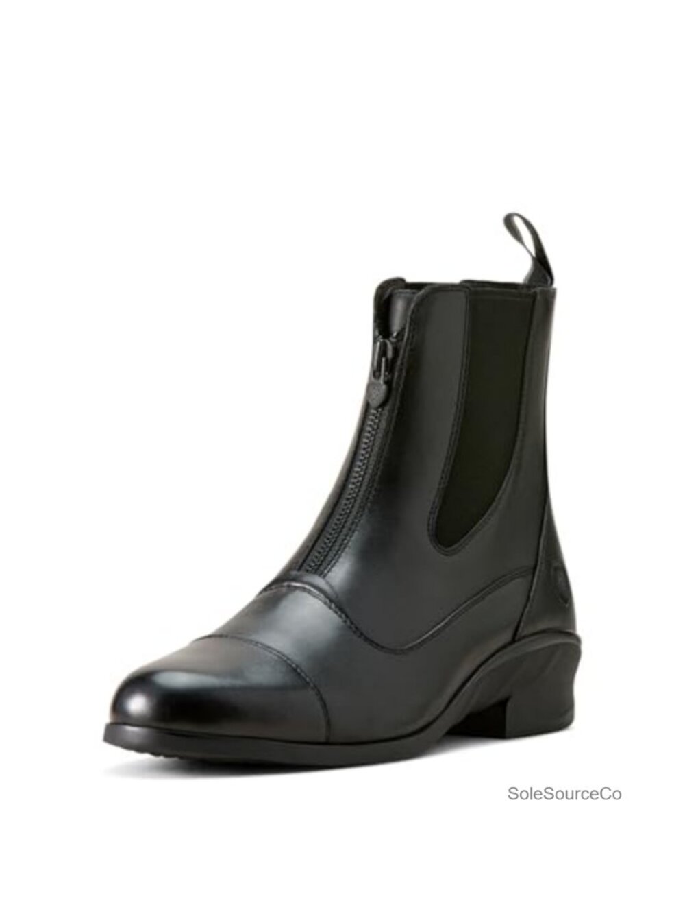 Men's Heritage Zip Paddock Boot Leather Equestrian Round Toe